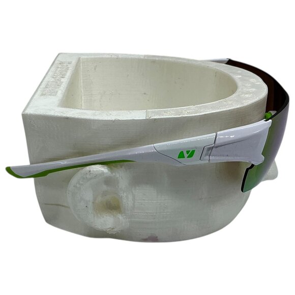 Vigorwear Sawgrass Polarized Sunglasses Men White/Green 100% UVA/UVB Protection - Picture 3 of 5